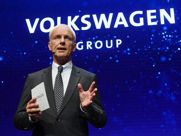 Matthias Müller, Vorstandsvorsitzender von Volkswagen (VW).