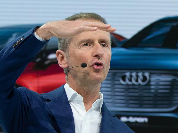 Setzt voll auf Elektroautos: VW-Chef Herbert Diess. 
