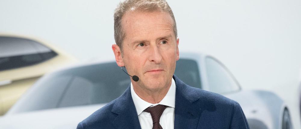 VW-Chef Herbert Diess.