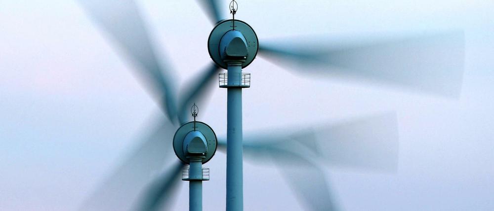 Windräder produzieren den größten Teil des Ökostroms in Deutschland.