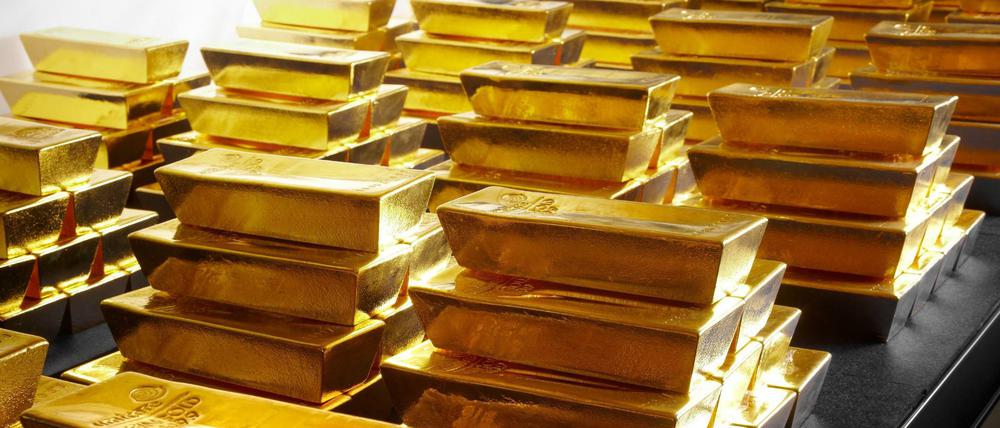In Krisenzeiten steigt der Goldpreis deutlich an.