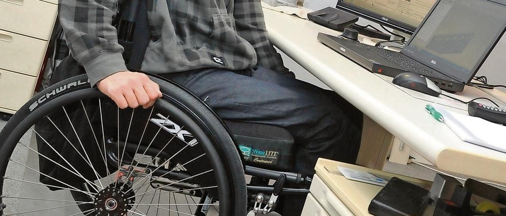 Eine Behinderung darf nicht zur Benachteiligung eines Menschen führen. 