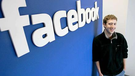 Hat gut Lachen: Facebook-Chef Mark Zuckerberg. Wie lange noch? 