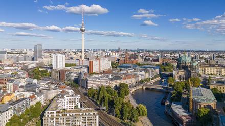 Blick aufs Zentrum: Eine Stadt, die kaum baut. Wie steht es um die Immobilien in Berlin?