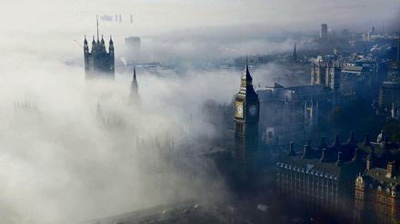 Dichter Nebel über London. Auch auf dem Immobilienmarkt zieht es sich zu.
