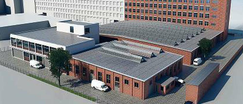 Wilhelm-von-Siemens-Straße 12/14. Die PSG Group Berlin hat das ehemalige Betriebsgelände des Energieversorgers Vattenfall in Berlin-Tempelhof erworben. 
