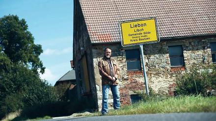 Andreas Reitmann möchte im sächsischen Liebon einen energie-autarken Mehrgenerationenhof errichten.