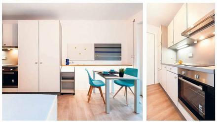 Einfach mal blaumachen: Die i Live Holding hat in Schöneweide das studentische Wohnhausprojekt "Spreepolis" eröffnet. Für 400 Euro pro Monat gibt es dort ein voll ausgestattetes Apartment.