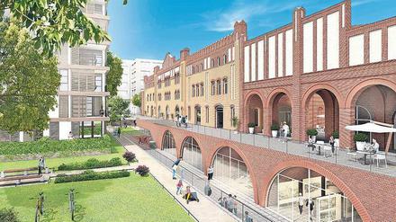 Die Kellerflächen der Bockbrauerei in Kreuzberg stehen unter Denkmalschutz und sollen auf Kosten der Bauwert AG zu einer Erinnerungsstätte umgebaut werden. 