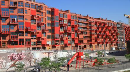 Neubauten in Berlin-Schöneberg. Knapp 5000 Euro kosteten die Wohnungen "Am Lokdepot".