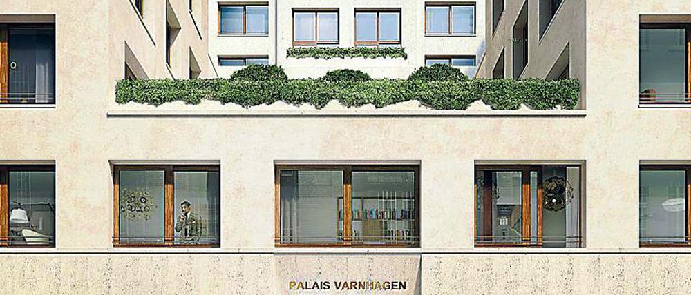 Das Palais Varnhagen an der Französischen Straße ist einer der vielen Luxusneubauten, die den Markt in Berlin dominieren.