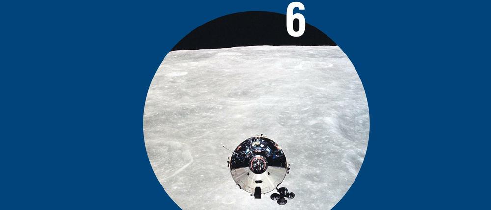 Kommandomodul von Apollo 10. Es hätte nicht viel gefehlt, und es wäre mit ein Mann Besatzung zur Erde zurückgekehrt.