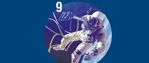 Zehn, Neun...: Teil zwei unseres Countdowns zum 21.Juli mit einem überirdischen Aussteiger: Ed White während des ersten Weltraumspaziergang eines Amerikaners.