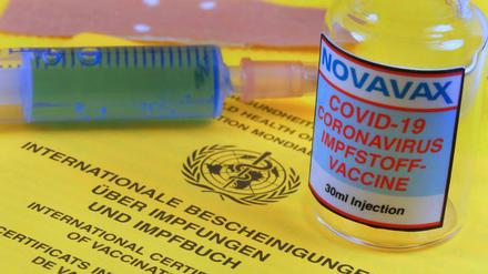 Bald verfügbar: der Novavax-Impfstoff.