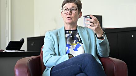 Ulrike Gote (Grüne) ist seit Dezember 2021 die Berliner Gesundheitssenatorin.