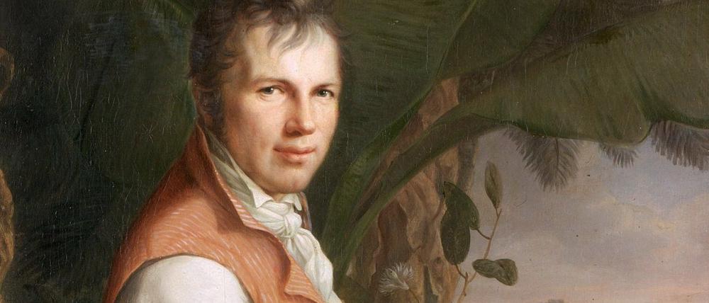 Alexander von Humboldt 1806: Gemälde von Friedrich Georg Weitsch.