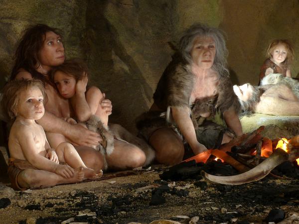 Im Neandertal-Museum in der Stadt Krapina wird das Leben der Neandertaler gezeigt. (Archivbild)