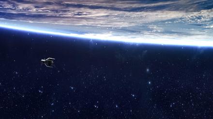 Die Sonde ClearSpace-1 soll als Erste Müll aus dem Weltraum entsorgen.