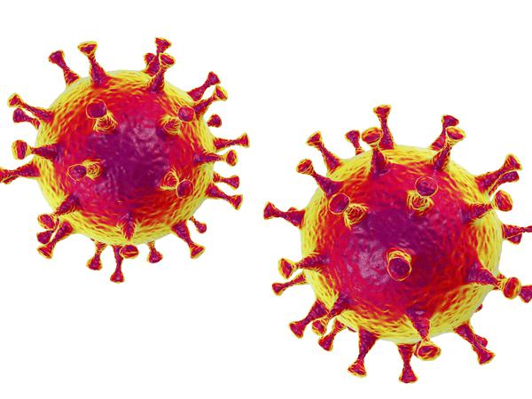 Illustration von zwei Mers-Coronaviren. Das neue Coronavirus hat inzwischen mehr Menschen infiziert als Sars.