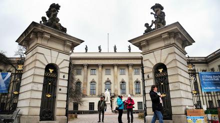 Ort des Streits. Die Humboldt-Universität in Berlin-Mitte.