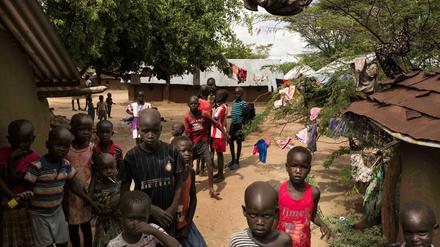 Kinder in einem Flüchtlingslager in Kakuma in Kenia (2016).