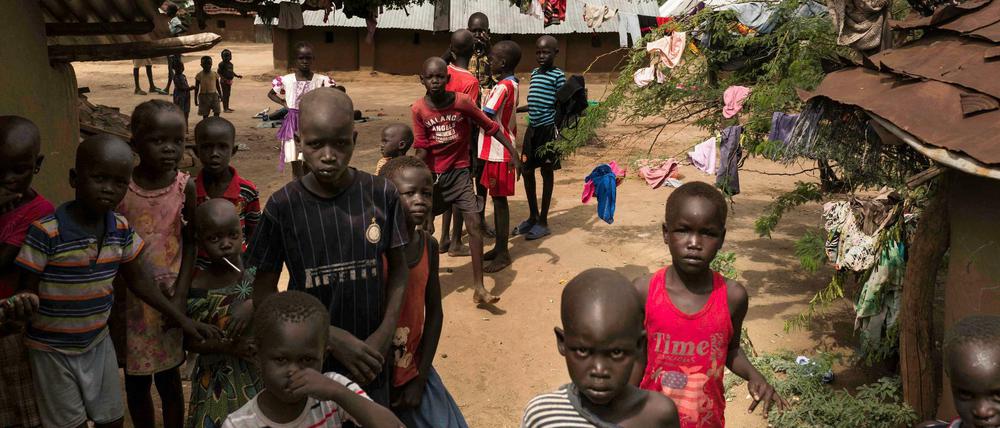 Kinder in einem Flüchtlingslager in Kakuma in Kenia (2016).