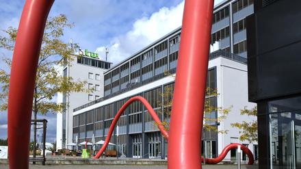 Blick auf den Campus der Hochschule für Technik und Wirtschaft Berlin.