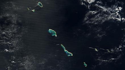 Die Gilbert-Inseln sind eine Gruppe von 16 Inseln, die zu Kiribati in Mikronesien gehören.