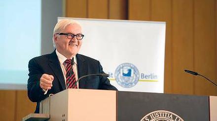 Frank-Walter Steinmeier warb beim Thema Flüchtlinge für Offenheit gegenüber Veränderungen.