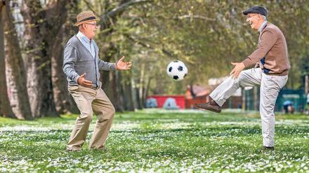 In Bewegung bleiben: Altersforscher sagen, dass es für einen gesünderen Lebensstil nie zu spät sei.