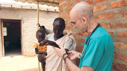 Ohne den Einsatz von Tom Catena gäbe es in der Nuba-Region im Süden des Sudans keine ärztliche Versorgung.