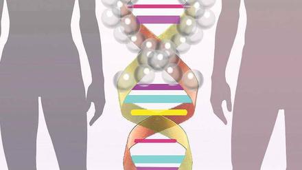 Der Mensch und seine Gene. Forscher wollen mithilfe der Erbgutanalyse eine Medizin nach Maß ermöglichen. Foto: picture-alliance