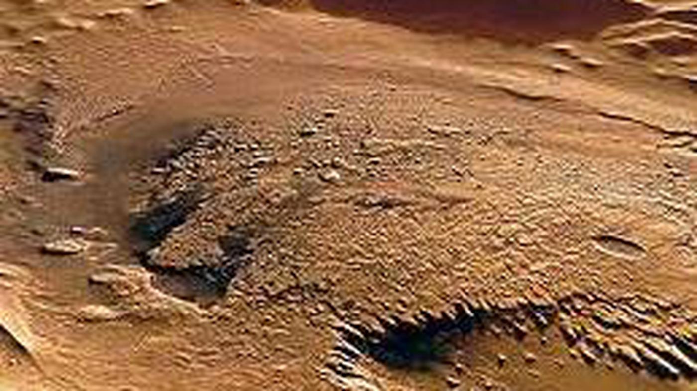 Astronomie Blick in die Vergangenheit des Mars