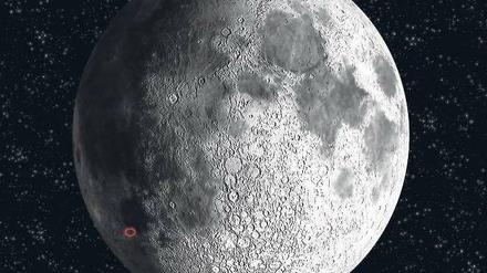 Mysteriöser Mond. Seine Entstehung gibt Forschern noch immer Rätsel auf. Foto: ddp