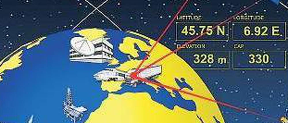 So funktioniert die satellitengestützte Navigation - hier am Beispiel des europäischen Galileo-Systems. 