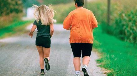 Rund und gesund: Fitness ist wichtiger als Körpergewicht.