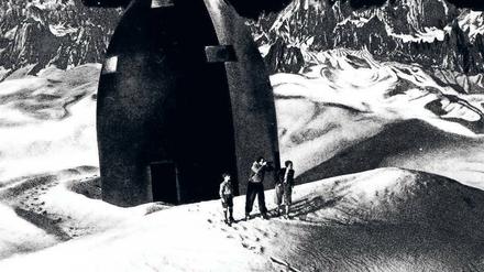Mondlandung im Film, ohne Ton und in Schwarzweiß: So manche Idee von Hermann Oberth, dem wissenschaftlichen Beraters des Stummfilmklassiker „Frau im Mond“ von 1929, schaffte es bis in die reale Mondlandemission. 