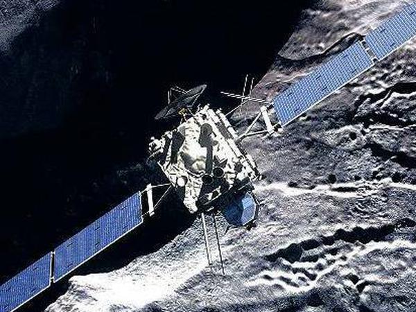 Ganz nah. Die europäische Sonde Rosetta erkundet den Kometen „Tschuri“. 