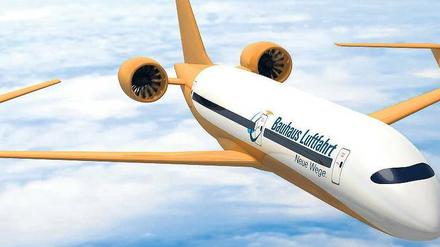 Ein Traum. Dieses Konzept namens Ce-Liner ist ein vollständig elektrisch angetriebenes Flugzeug, das dank seiner Flügel besonders effizient fliegen soll – bis zu 1600 Kilometer weit.