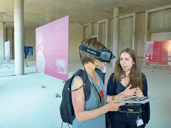 Virtuelle Exkursion. Im Humboldt-Labor wird es etwa darum gehen, wie Räume aussehen müssen, um Kommunikation und Arbeit zu erleichtern, sagen die Forscher. 