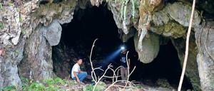 Fundort. Die Höhle auf Sumatra, in der sich die ersten Menschenspuren Asiens fanden.