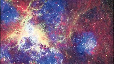 Sternenkreißsaal. Die Große Magellansche Wolke ist voller Riesensonnen. 
