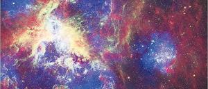Sternenkreißsaal. Die Große Magellansche Wolke ist voller Riesensonnen. 
