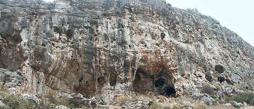 Zwischenstopp. In einer Höhle im Norden Israels machten die womöglich ersten modernen Menschen auf dem Weg nach Europa Rast. 