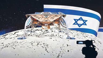 Spatz auf dem Mond. Die Sonde „Sparrow“ ist klein und kann nicht viel. Aber sie kann Israel zur vierten Mondnation machen. 
