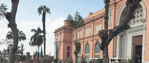 Das ägyptische Museum am Tahir-Platz in Kairo.