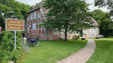Im Pfarrhaus. Das Museum in Ankershagen, wo Schliemann aufwuchs.
