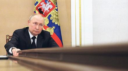 Eigene Lesart. Putin sieht den Angriff als Selbstverteidigung.