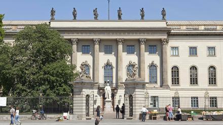 Das Hauptgebäude der Humboldt-Universität zu Berlin.
