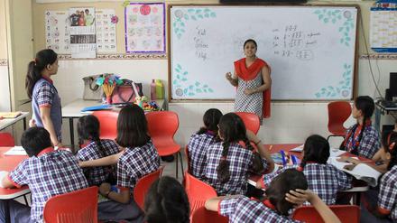 Schon jetzt wird an rund 500 Schulen in Indien Deutsch gelehrt.